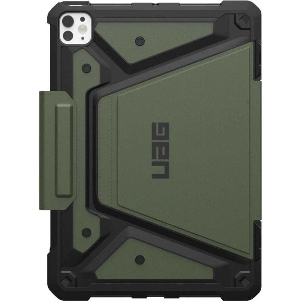 A tablet case is shown from the front on a white background.