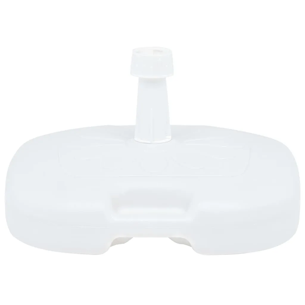Base Ombrellone Minimal vidaXL 16L Bianca | Design e Funzione