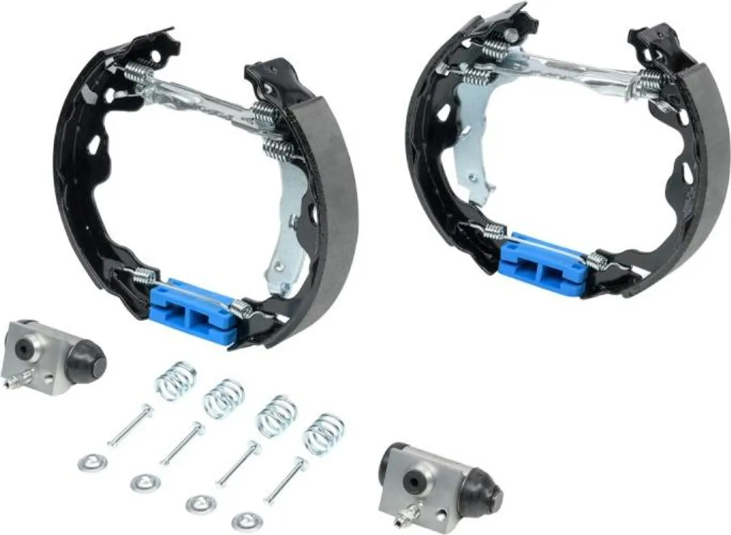Kit de frein pré-monté avec cylindres pour Peugeot 108 1.0 et 1.2