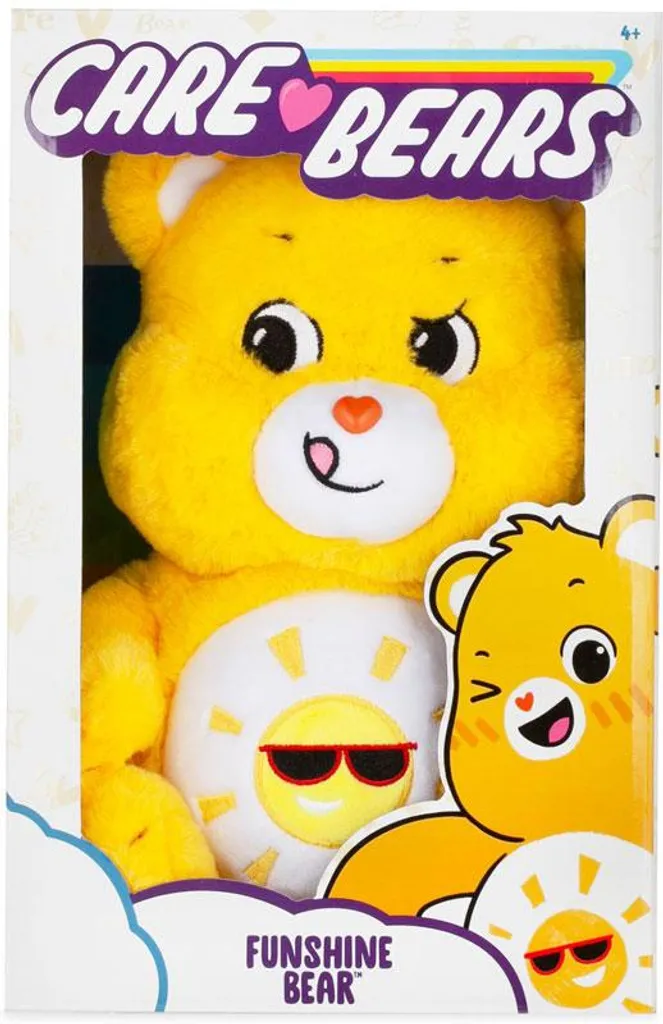 Doudou Bisounours Toucalin 35 cm - Peluche Funshine Bear Toute Douceur