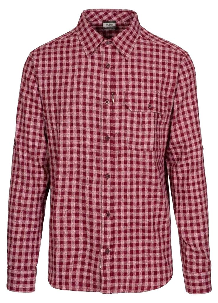 Trespass - Hemd für Herren, Button-Down-Kragen GT20348 (S) (Rot)