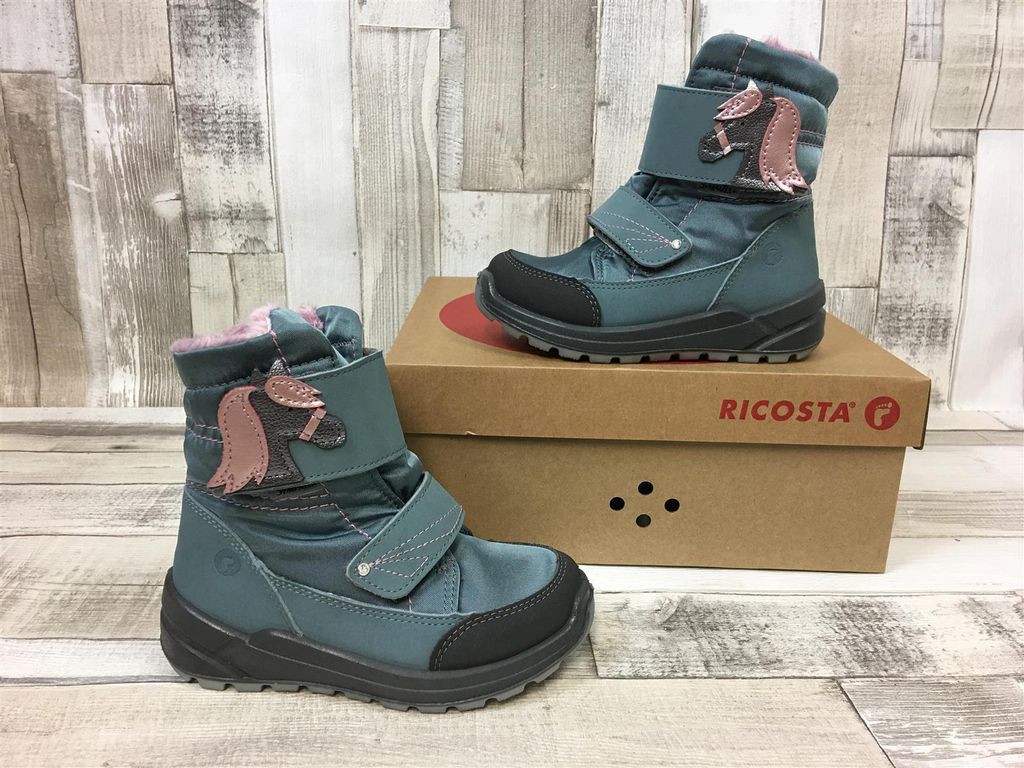 Ricosta Taya - Sandale Fermée Pour Premiers Pas (bébé/enfant), Cuir, Fermeture Velcro