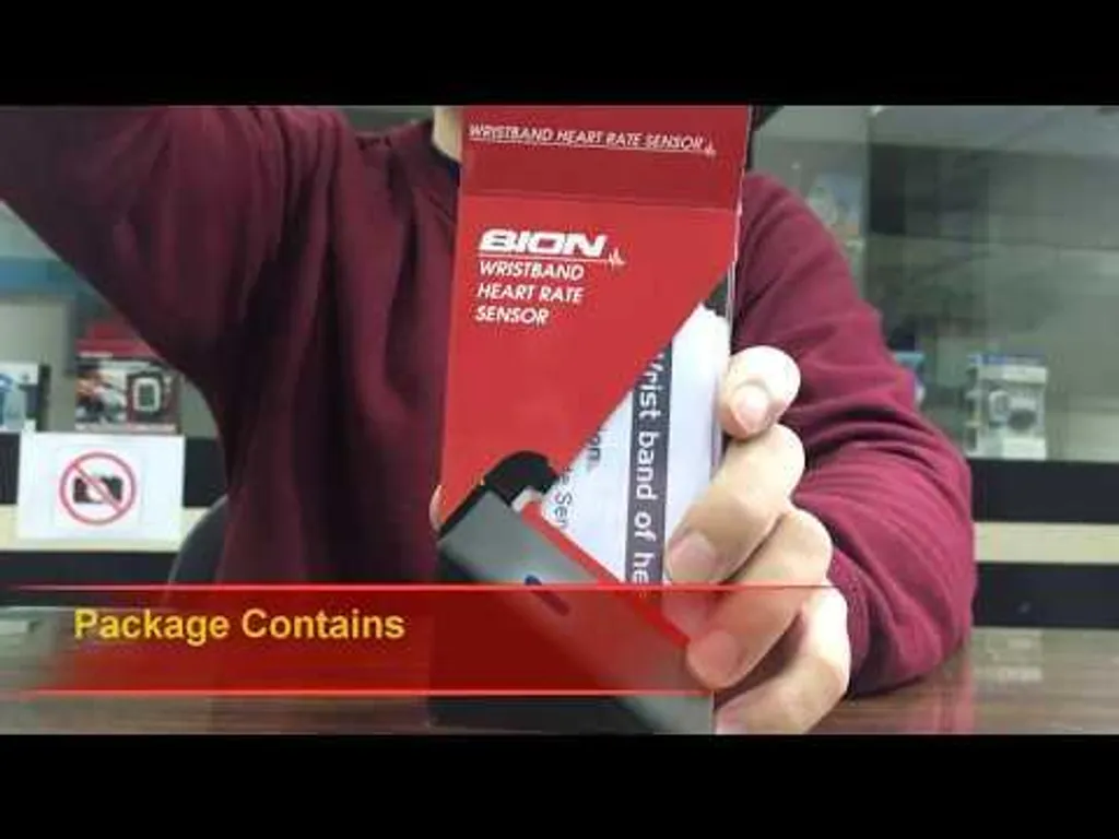 Cardiofréquencemètre de poignet Bion TX-G sans affichage pour le sport