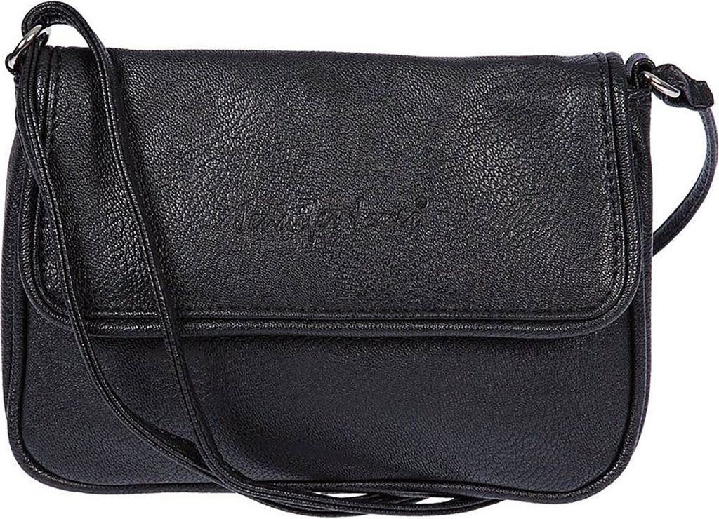 Jennifer Jones Kunstleder Tasche Damen Abendtasche schwarz OTJ133S