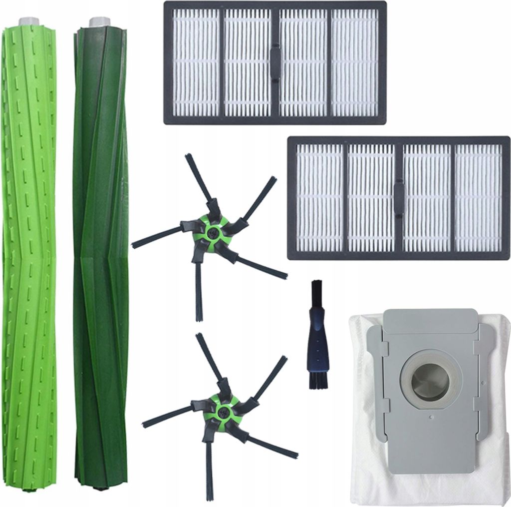Ersatzteile Set Kompatibel mit iRobot Roomba Staubsauger Zubehör Rollenbürsten HEPA-Filter