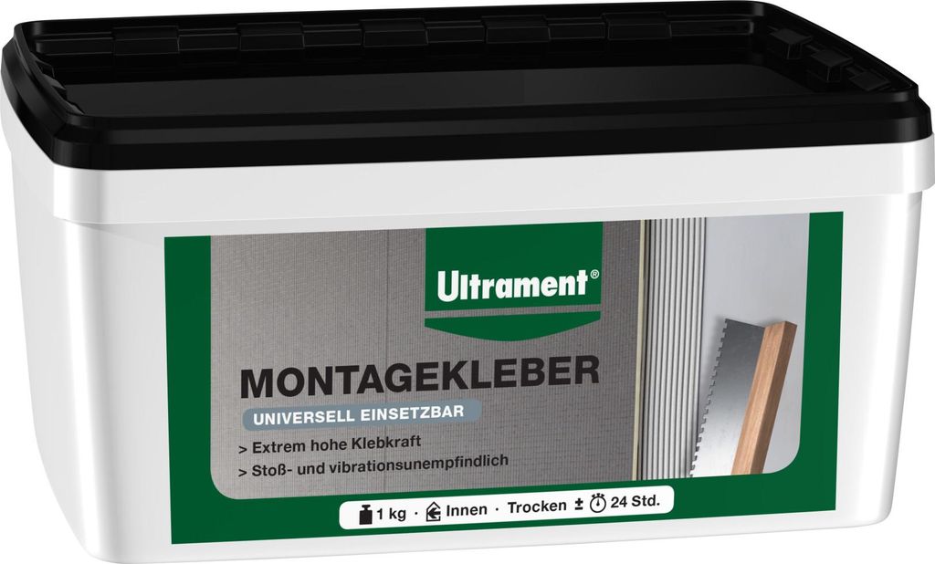 Ultrament Montagekleber - Dispersionsklebstoff, Hohe Produktbild 