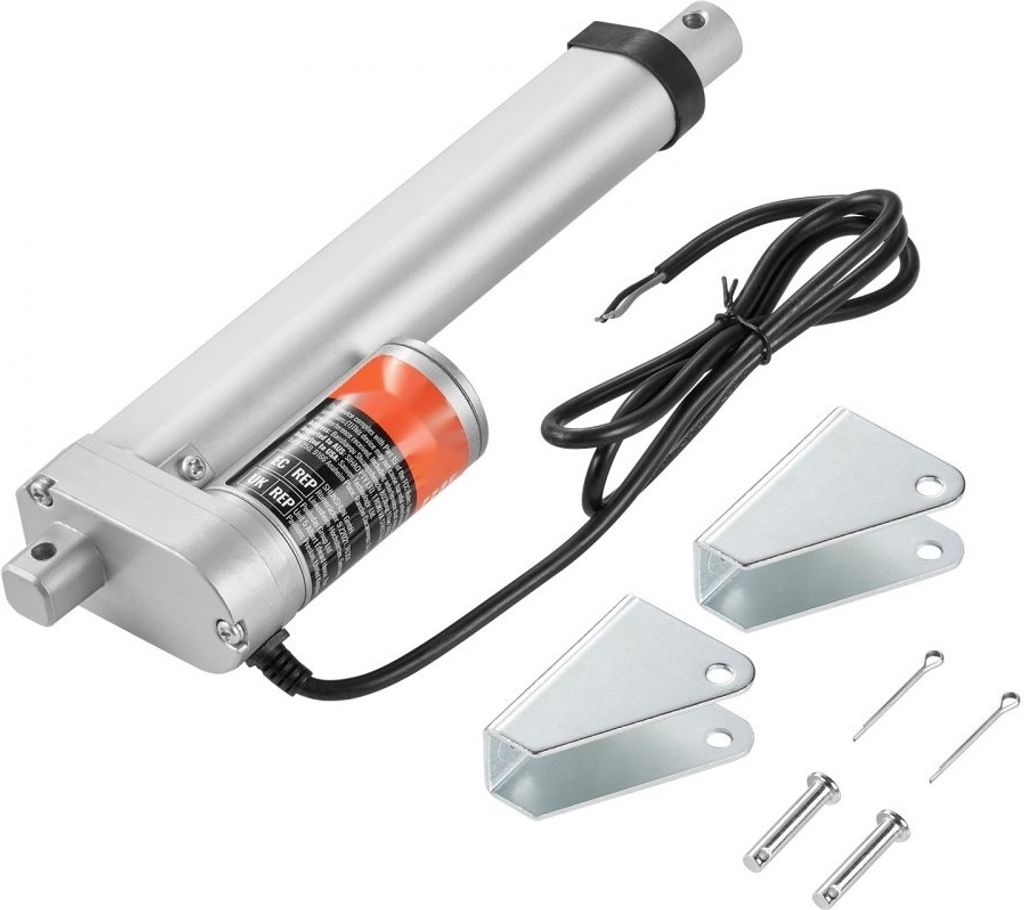 "1500N Linear Actuator - DC 12V Linearantrieb - IP54 Elektrischer Linearmotor - 150mm Hublänge - Geräuschpegel ≤60dB - Elektrische Türöffner ...