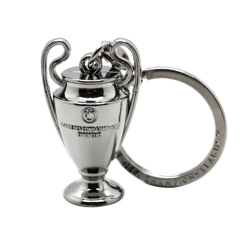 Porte-clés Ligue des Champions solide anti-perte pour fans de foot