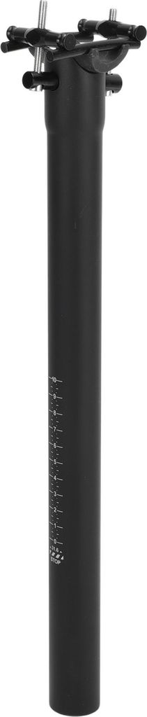 Fahrradsattelstš¹tzen Leichtes 2-Bolzen-Design Fahrradsattelstš¹tze Sattelrohr Mattschwarz 1 Stš¹ck 31,6x400mm Carbonfaser