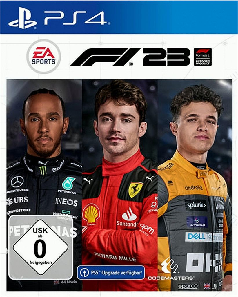 Sony F1 23 PS4 | Offizieller Videospiel zur FIA 2023 | Neue Produktbild 