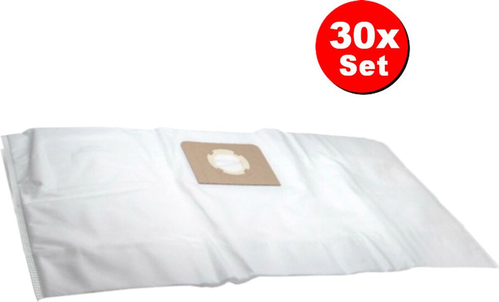 30x Trade-Shop Vlies Staubsauger-Beutel kompatibel mit Festool SR 202 E, SR 202 E-AS, SR 202 LE-AS, SR 203 E-AS, SR 203 LE-AS, SRM 152 E-AS, SRH 153