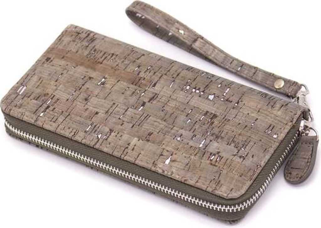 Kork Portemonnaie Xtra Grau