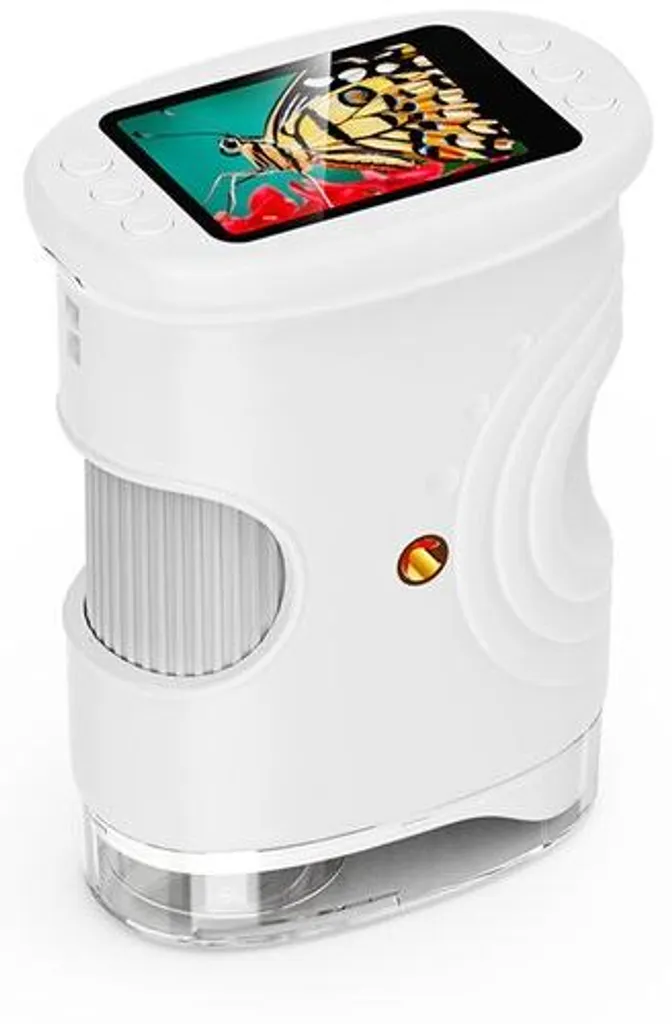 Microscope numérique de poche enfant écran 2" haute résolution blanc pur
