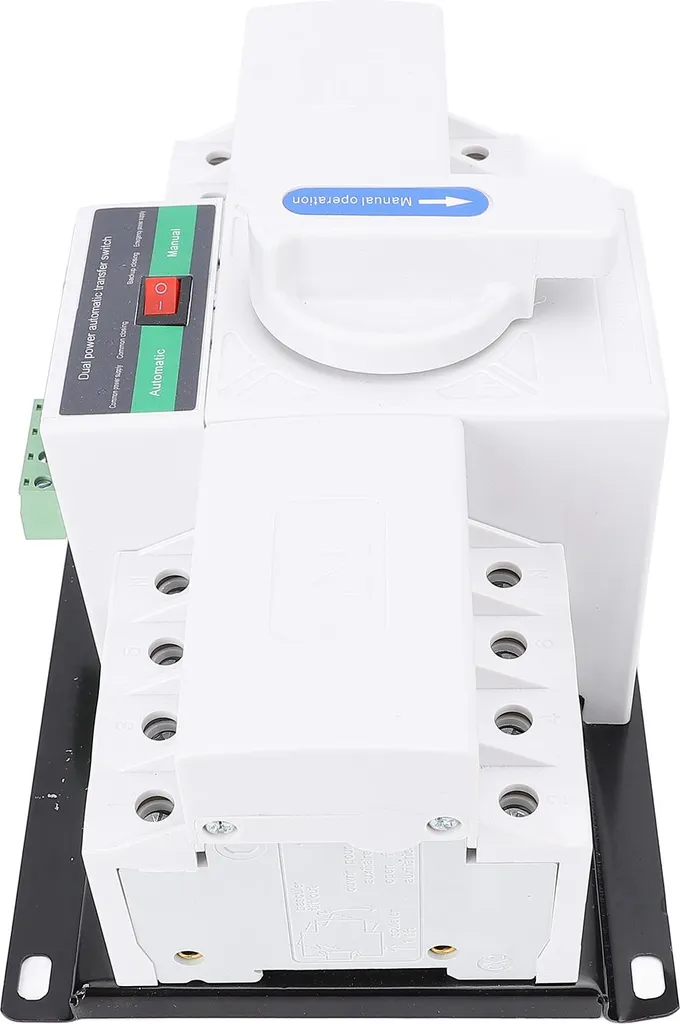 Commutateur de courant triphasé 32A 400V avec mode manuel et automatique