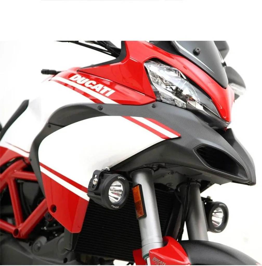 Support de projecteurs LED Ducati Multistrada 1200 en acier anticorrosion