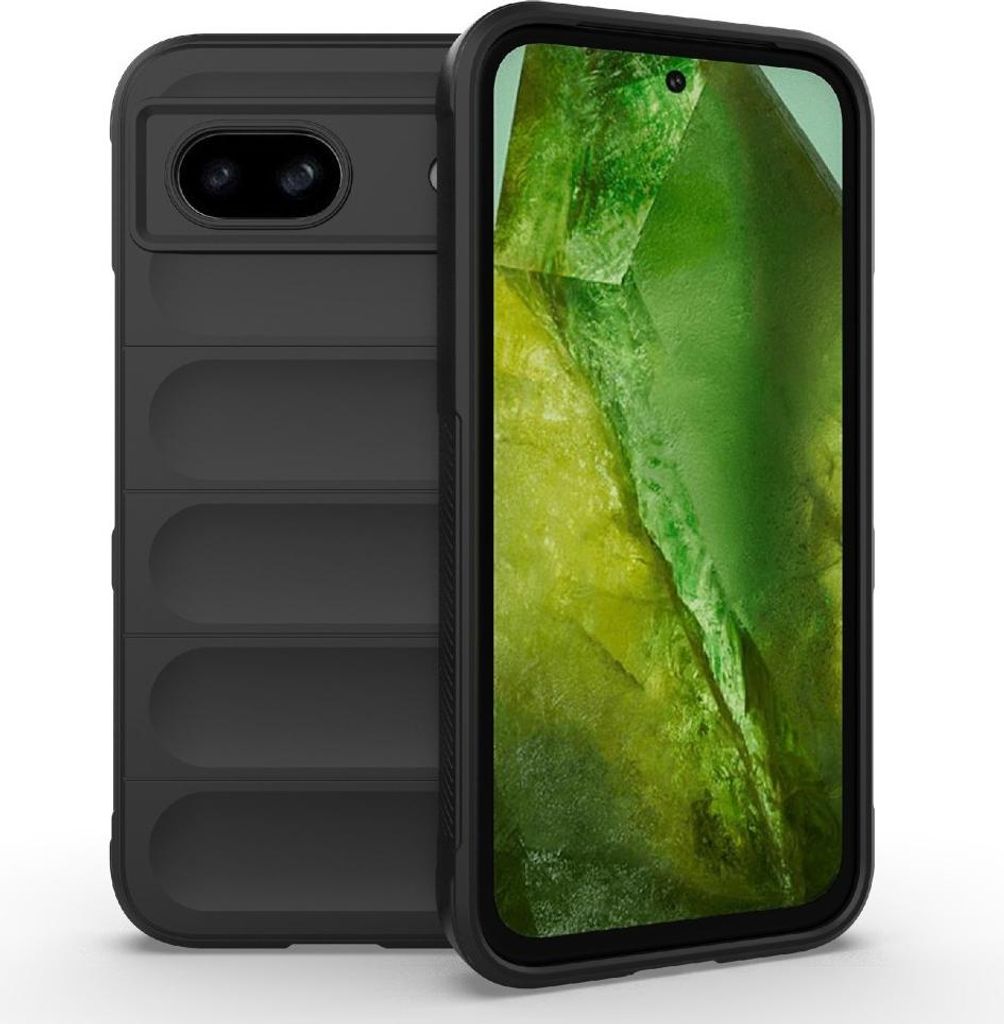 Google Pixel 8a Hülle - Coverup Hands-On Rugged Back Cover - Schwarz