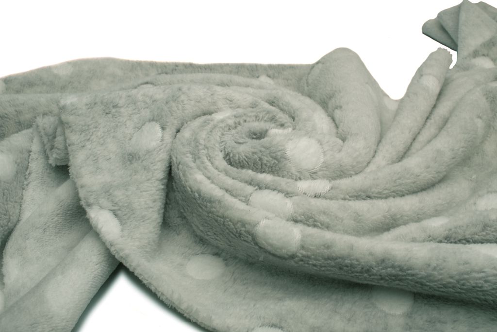 Tissu Peluche Minky Bilateral - Rose, Brille Dans Le Noir, 50x160 Cm, 300g/m², Neuf De Pologne
