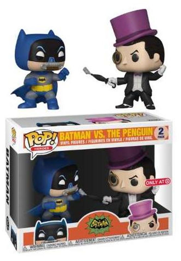 Funko Pop! DC Comics: Batman vs. The Penguin (2-Pack) Target Exclusive