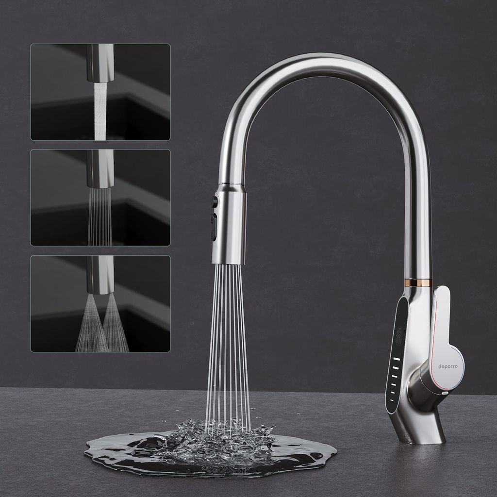Mai & Mai Wasserhahn Küche Küchenamatur ausziehbar 360° Produktbild 