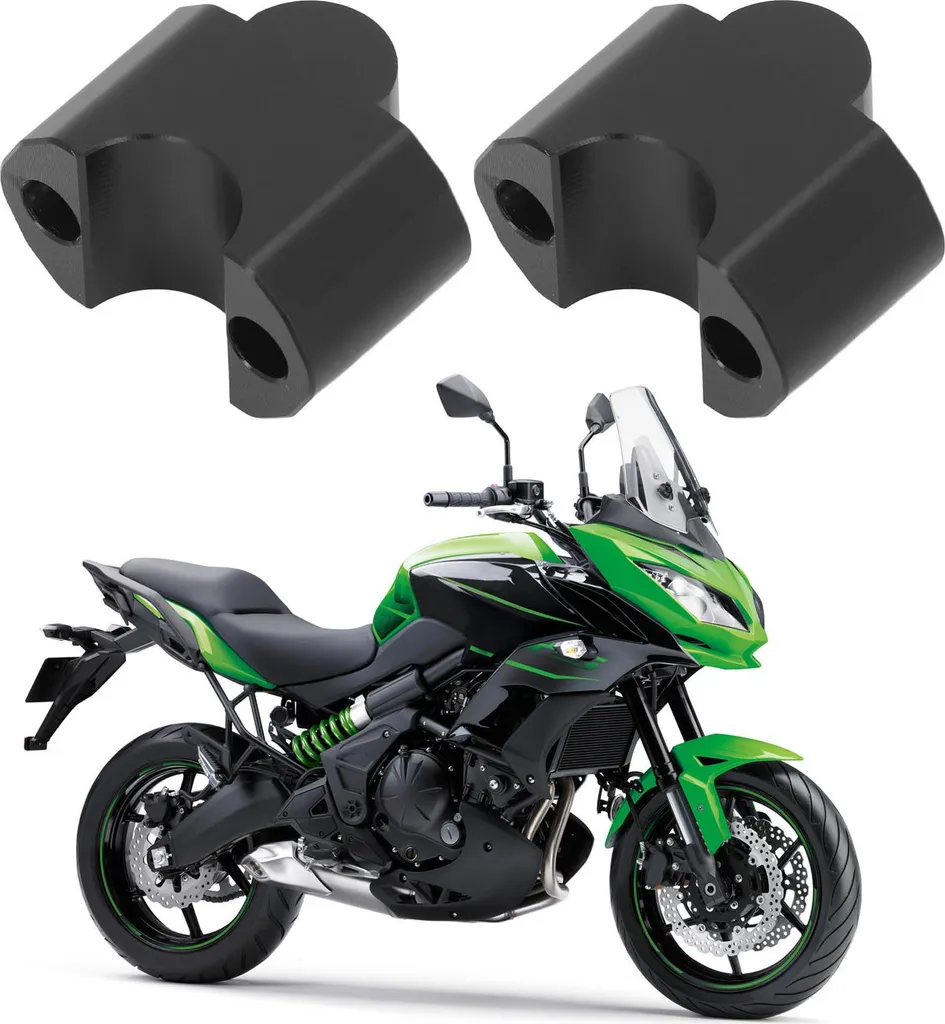 Rehausseurs de guidon 30mm contre mal de dos pour moto 650 2023 22mm