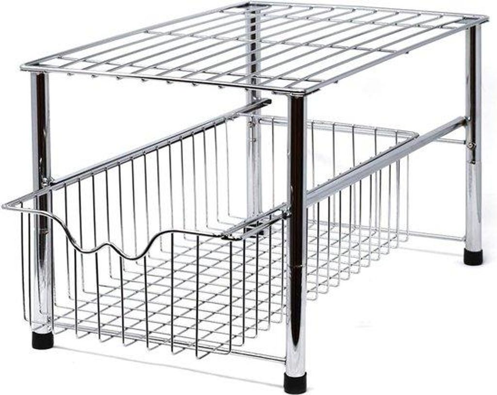 Küchen- und Badezimmerschrank mit Lade und Beistelltisch