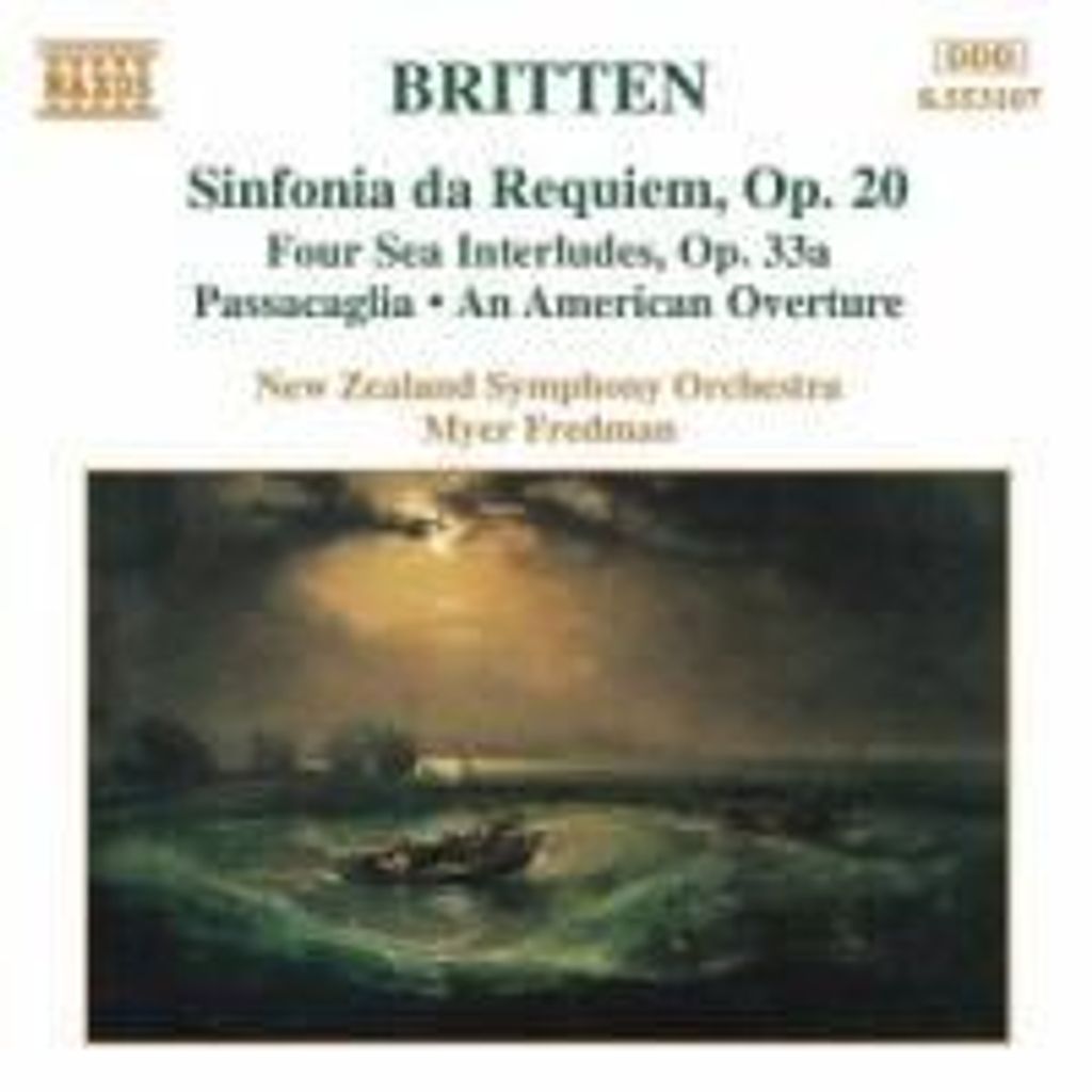 Fredman, M: Sinfonia Da Requiem/+