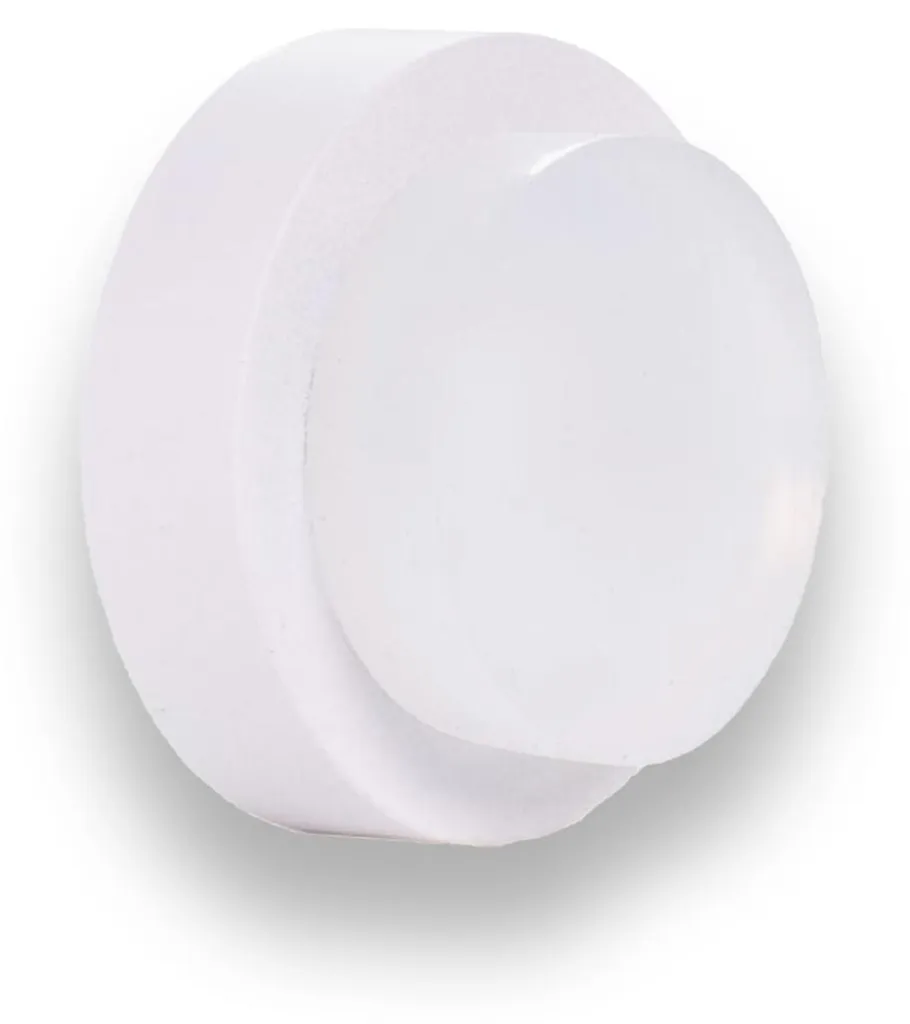 Protéger vos murs avec la butée de porte adhésive blanche Ø 24 x 14 mm