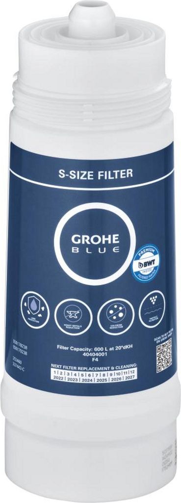 Grohe Blue Filter S-Size 40404_1 – 600 l Kapazität bei 20 Produktbild 