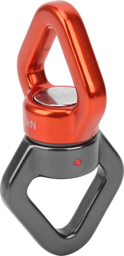 Outdoor-Kletter-Sicherheits-Rotationsgerät, Schaukel, 360°-Rotator, Hängezubehör für Yoga, Grau, Orange