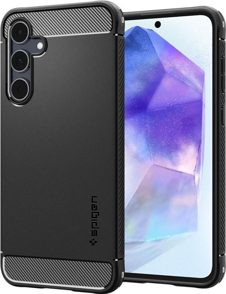 SPIGEN Rugged Armor Handyhülle passend für SAMSUNG A55 5G Produktbild 