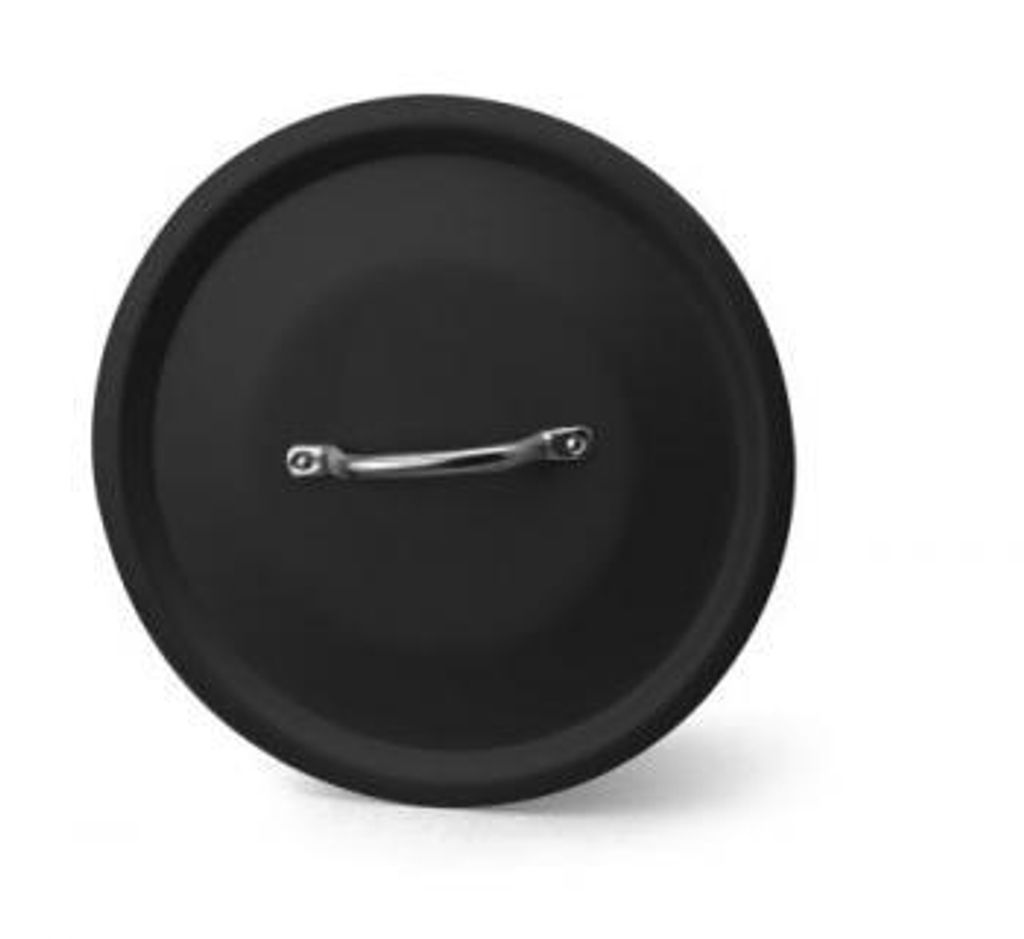Pentole Agnelli ALL Black PA129SS LID Deckel, Aluminium, 16 cm Durchmesser