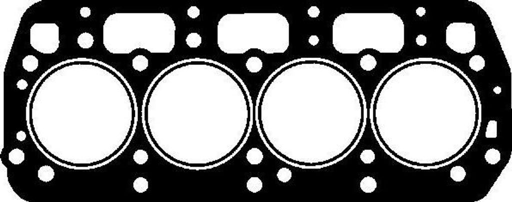 GLASER H50022-00 Dichtung, Zylinderkopf OE 114092854 kompatibel mit Damas, Megane, Felicia, Favorit