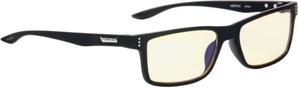 GUNNAR Gaming- und Computerbrille Vertex - 65% Blaulicht-Filter, 100% UV-Schutz - Augenschonende Blaulicht-Brille - Premium - Reduziert Augenbelastung