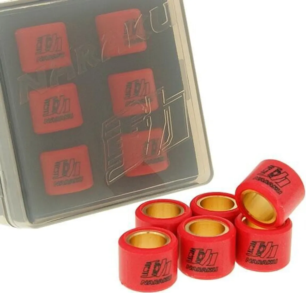 Rulli Naraku HD 16x13mm 6.6g | Per Viaggi in Scooter Senza Pensieri