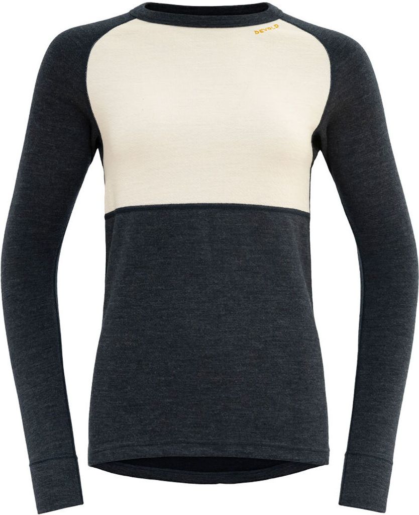 Expedition Merino Silk Shirt Woman M blau - ink/offwhite