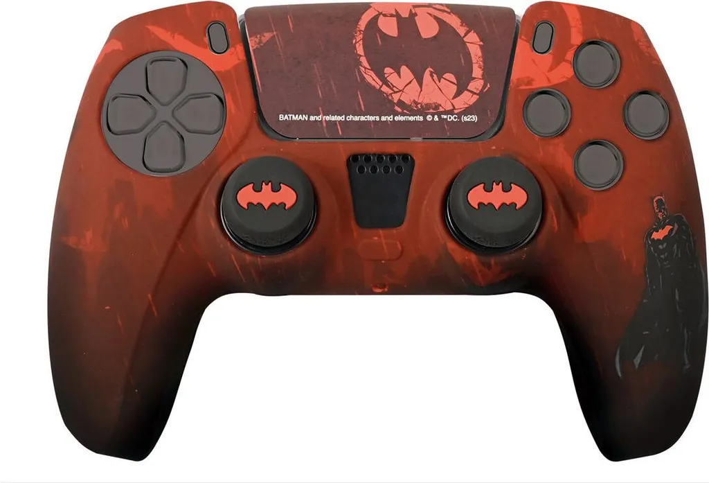 Recensione Accessori Batman PS5 Fr-tec: Kit Custom Arancione DC