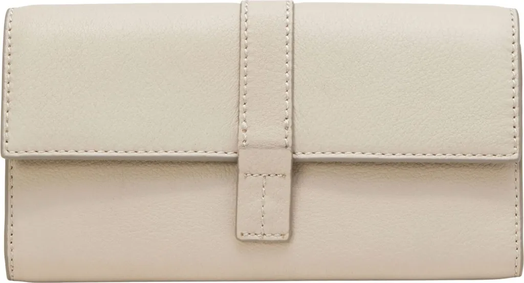 Porte-monnaie Marc O'Polo Jessie Combi Wallet Misty Grey en cuir gris