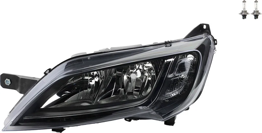 Faro Sinistro Johns per Fiat Ducato 250/251 (2006-2014) con Lampadina