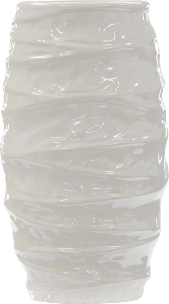 Keramik Design Vase ( A groß ) weiß