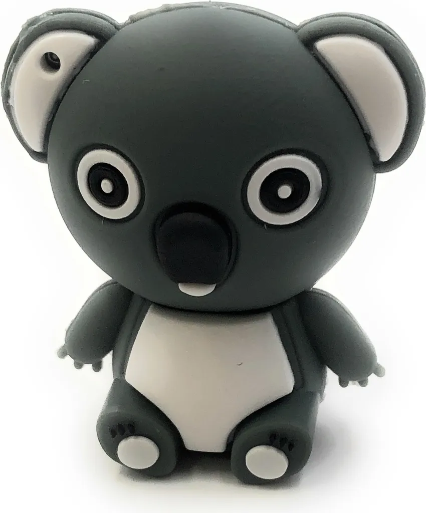 Onlineworld2013 Koala Bear Carino Animale Grigio Divertente Chiavetta USB 128 GB USB 3.0