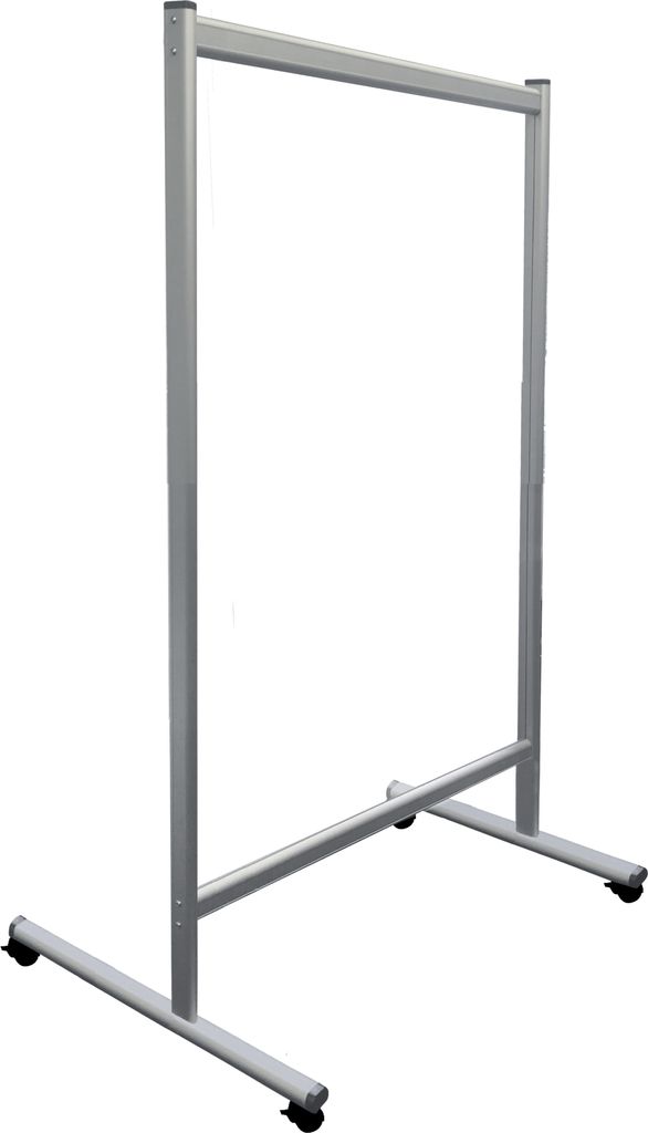 Franken Trennwand Schutzschild Mobil TAP120180M Produktbild 