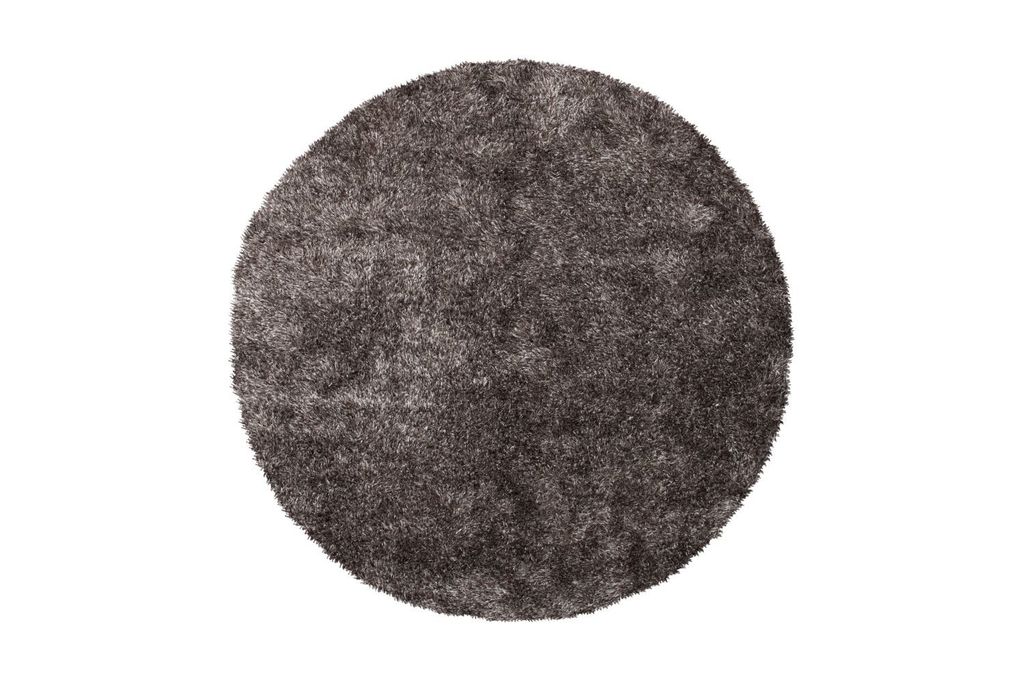 Teppich SchoenesWohnen24 Diamond 700 Champagner Ø 120cm RUND