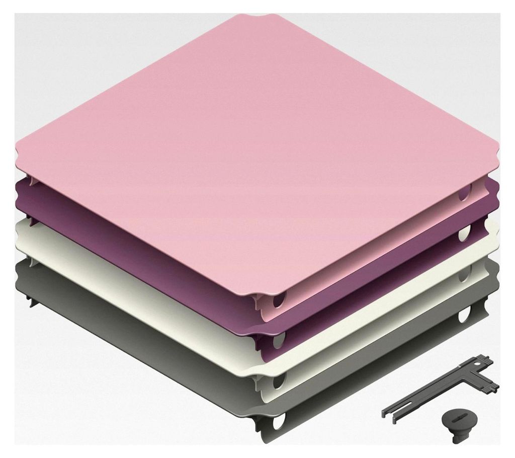 Plattenset L Home – Erweiterungsset mit 6 großen Platten für Plattformen und Stufen, ab 6 Monaten je nach Aufbau, UV-stabil, für Innen- und Au...