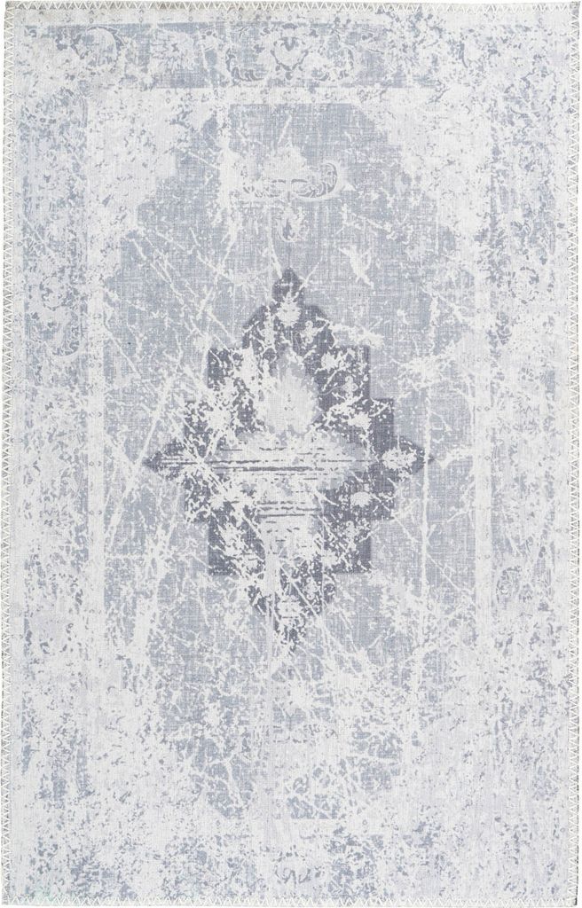 Kurzflorteppich Holika Grau 160 x 230 cm