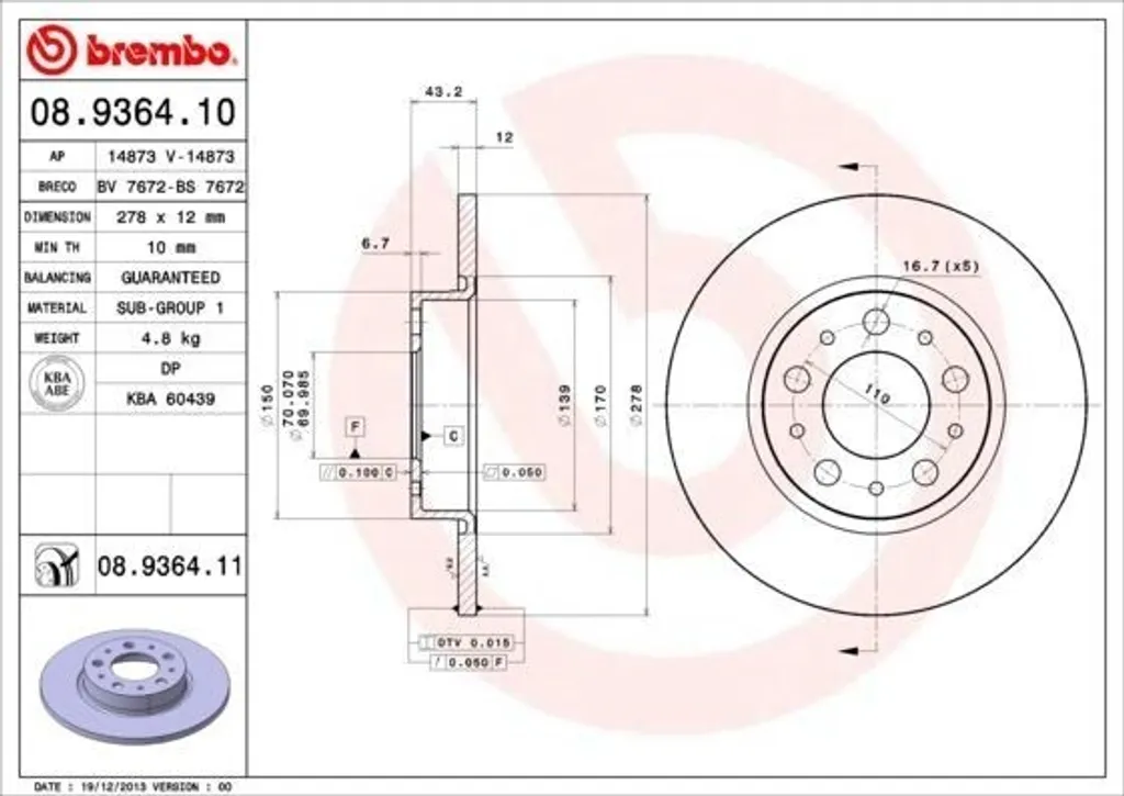 Remplacer vos Disques de Frein Arrière Alfa 159 avec la Qualité Brembo