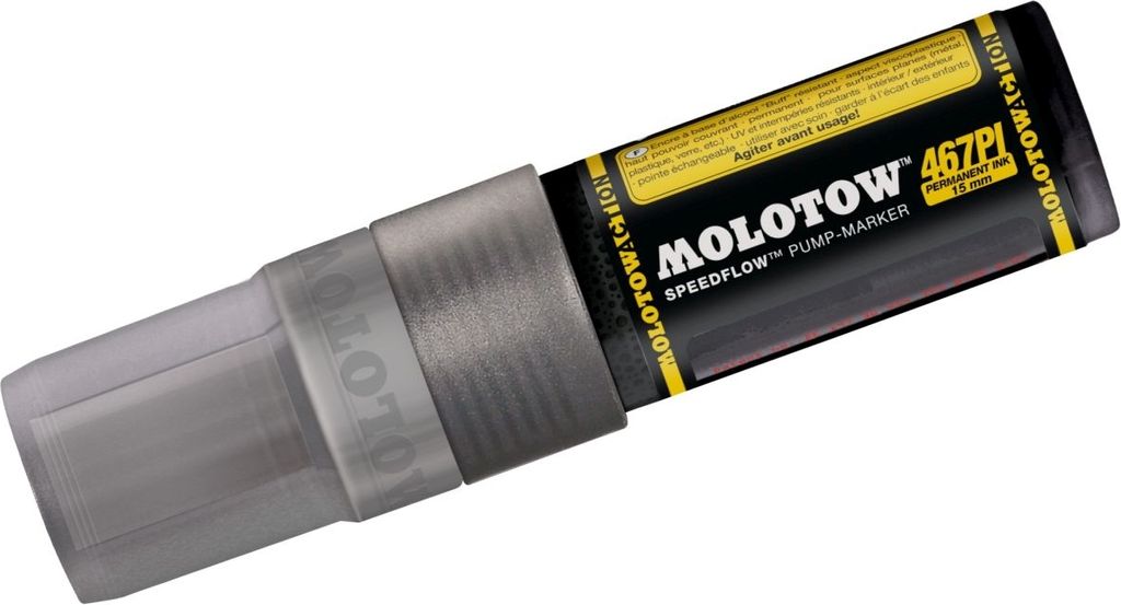 Permanentmarker Masterpiece Speedflow nachfüllbar 467 PI 15mm kupferschwarz Packung mit 6 Stück