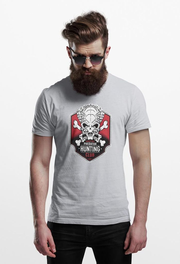 D&B 150 Uni Polo MO00097 Predator HellGrau-Größe XL