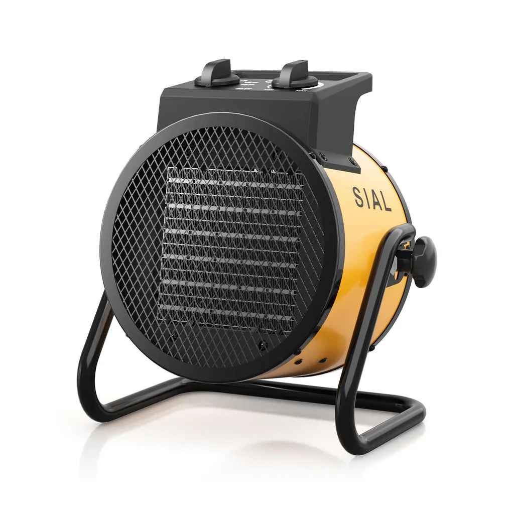 Stufetta Industriale SIAL 3000W | Caldo Subito in Officina e Cantina