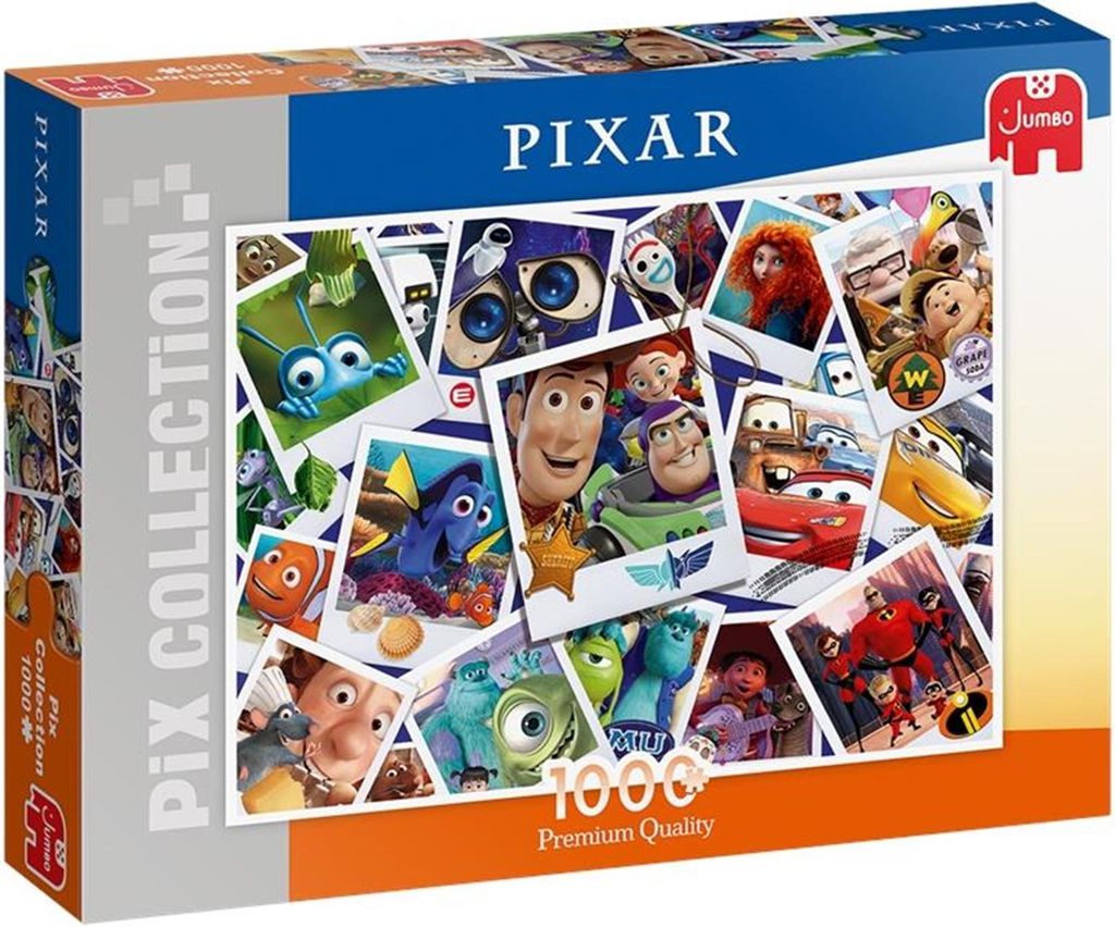 Jumbo 19489 Disney Pix Collection Pixar 1000 Teile Puzzle