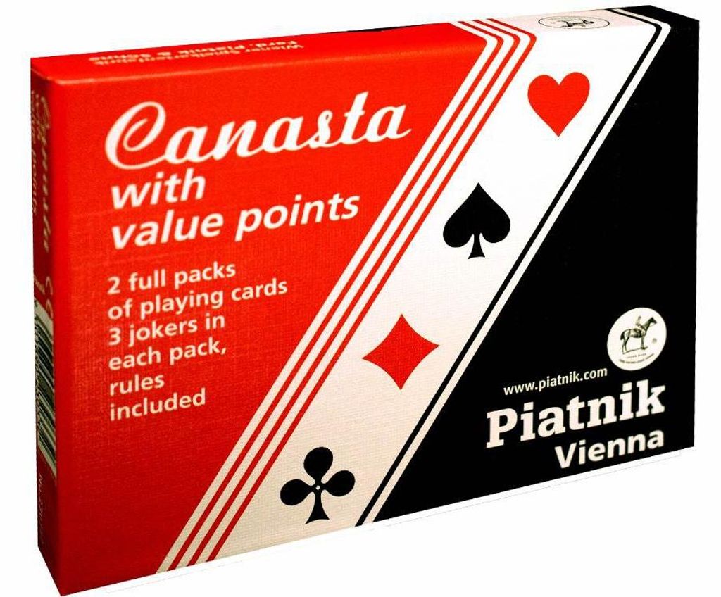 Piatnik Canasta-Set mit Anleitung Produktbild 